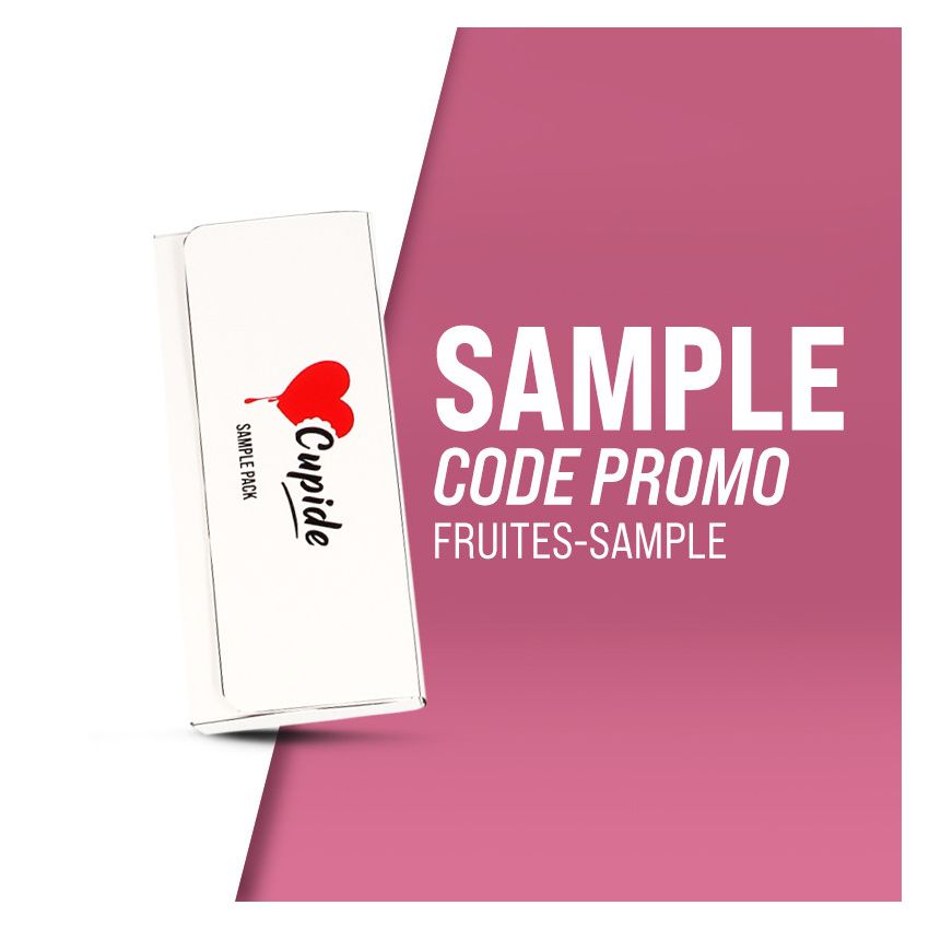 Pack Sample - Fruités - Cupide - Lot