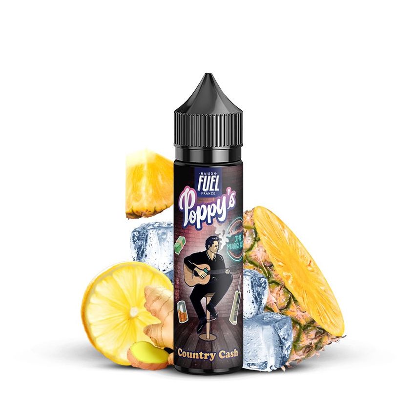 Country Cash 50ml - Poppy's - 0mg