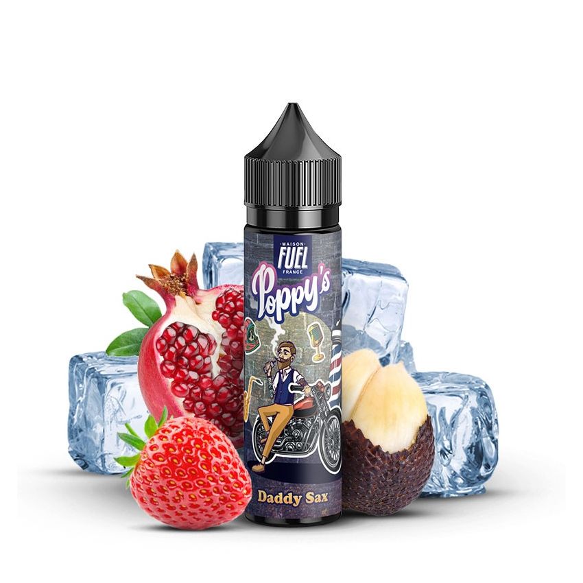 Daddy Sax 50ml - Poppy's - 0mg