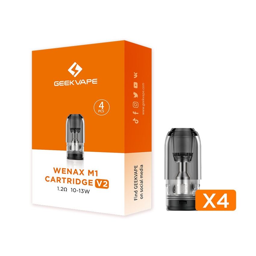 Cartouches Wenax M1 V2 par 4 - Geekvape