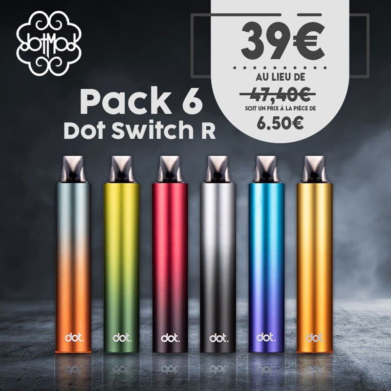 Pack de 6 Dot Switch R - Dotmod - x 1