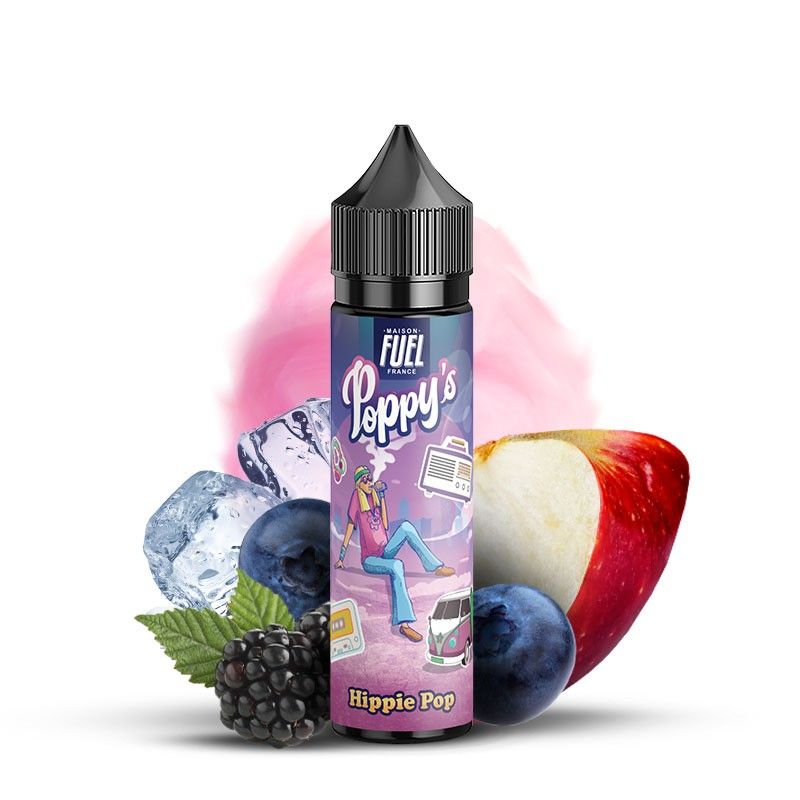 Hippie Pop 50ml - Poppy's - 0mg