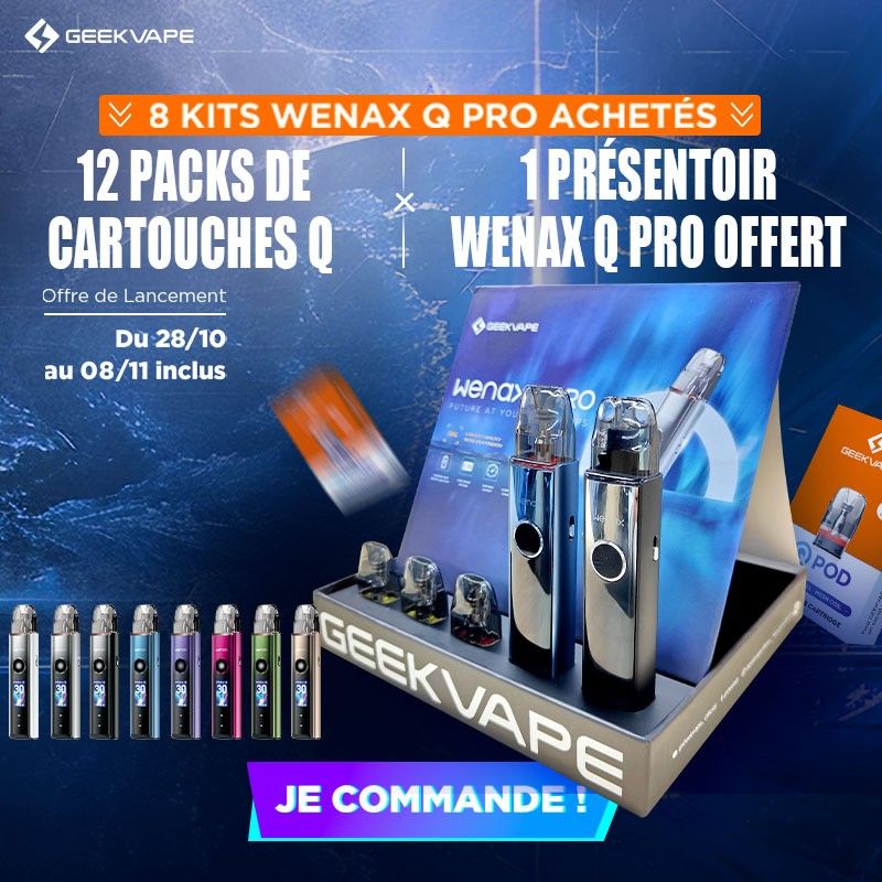 Présentoir Wenax Q Pro - Geekvape - a l'unité